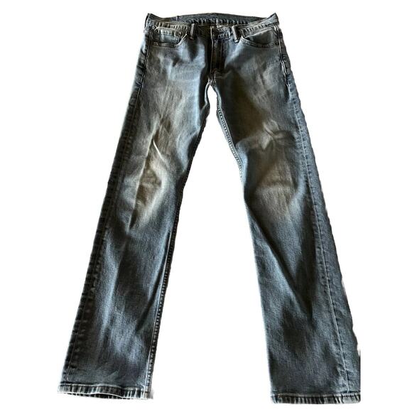 Levi's 513 Jeans 32x32 Regular Blue Light Wash Y2K Denim Cotton Men's Outdoor - Picture 1 of 11